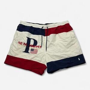 Polo Ralph Lauren Y2K 12M Yacht Challenge Swim Shorts Men’s 3XB